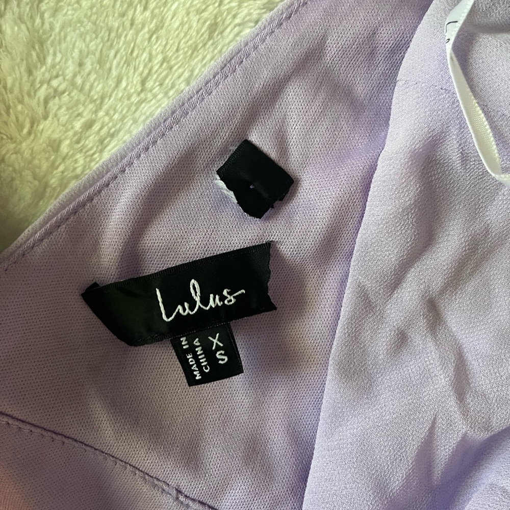 Lulus Celebration Time Lavender Sleeveless Tiered
Midi Dress - Picture 6 of 9